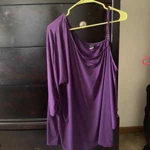 Torrid one shoulder top